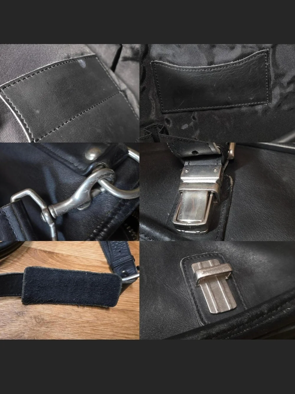 Vintage Classic Coach Thompson Black Briefcase Laptop Bag